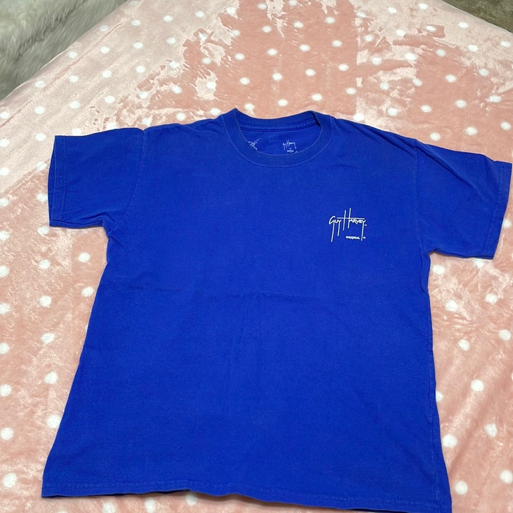 blue guy harvey tshirt